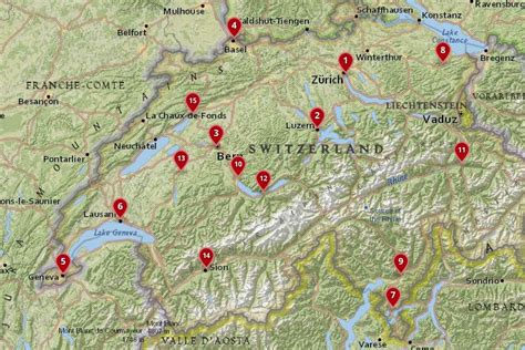 15 Best Cities to Visit in Switzerland (+Map) .